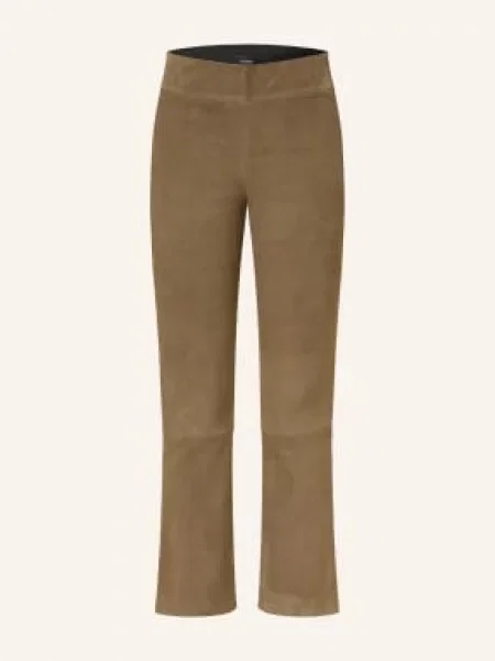 Arma Kožené Kalhoty khaki