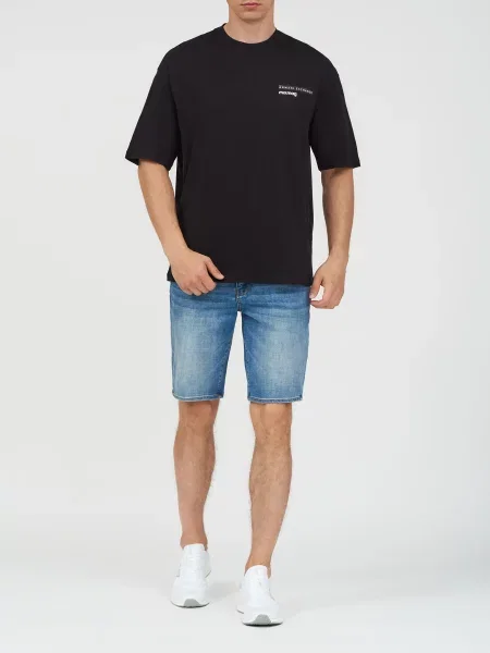 Шорти Armani Exchange блакитні