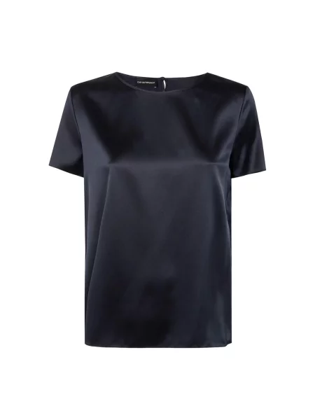 Koszulka Emporio Armani niebieska