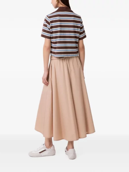 Decupat tricou polo Gaëlle Paris maro