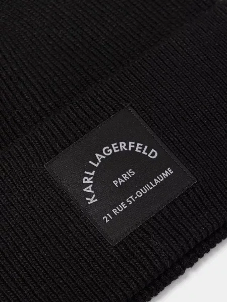 Шерстяная шапка Karl Lagerfeld