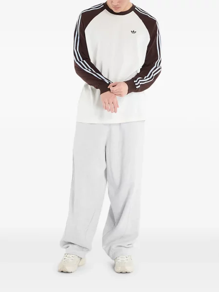 Húzózsinór futó póló Adidas nyomtatás kék