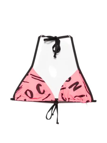 Top Moschino cu imagine roz