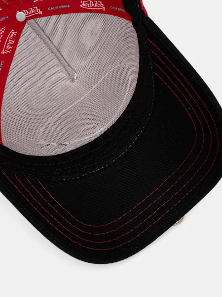 Кепка Von Dutch червоний