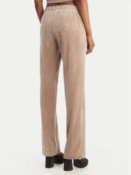 Juicy Couture Melegítő alsó Tina Straight Leg bézs