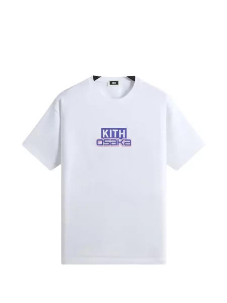 Tricou Kith cu imagine alb