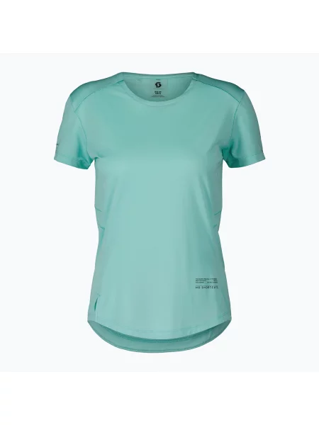 Дамска тениска за бягане SCOTT Endurance Tech miami green синьо