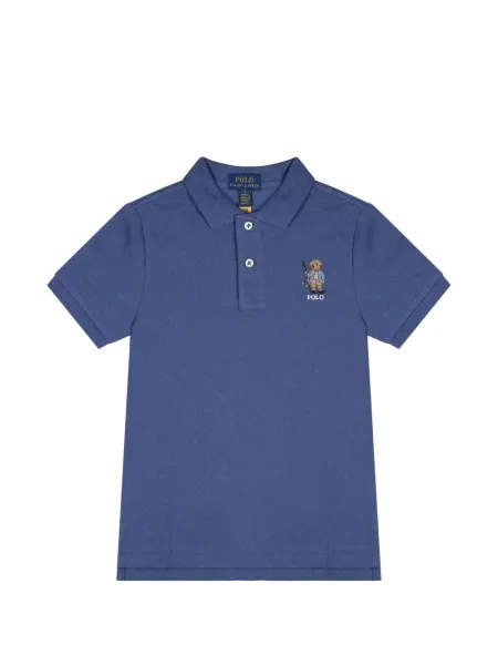 Koszulka polo dziecięca Polo Ralph Lauren niebieska