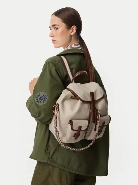 Ruksak Weekend Max Mara Popoli Smeđa bež