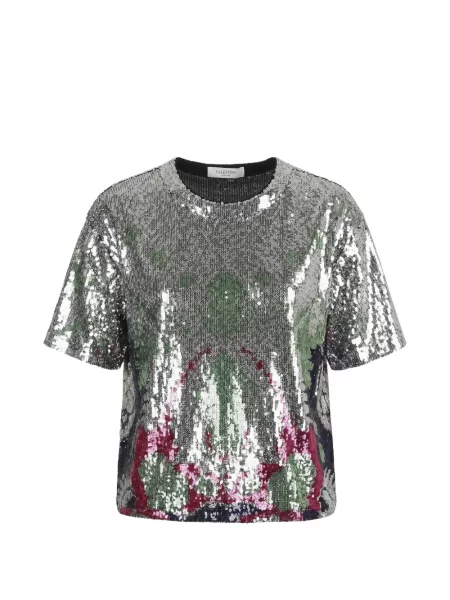 Tricou Valentino Garavani cu paiete