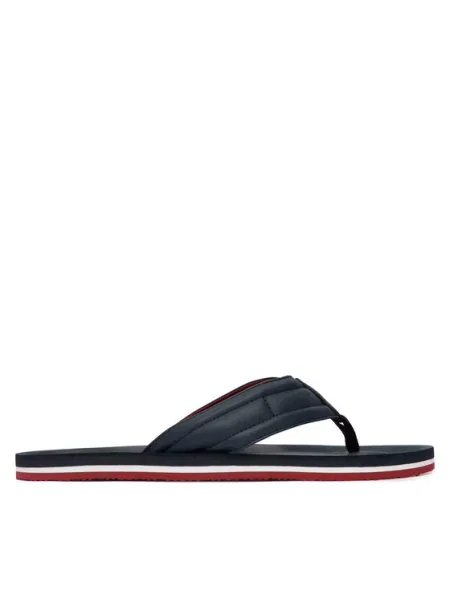 Žabky Tommy Hilfiger Padded Beach desert sky modré