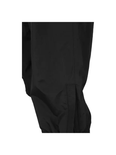Lniane spodnie dresowe Balenciaga czarne