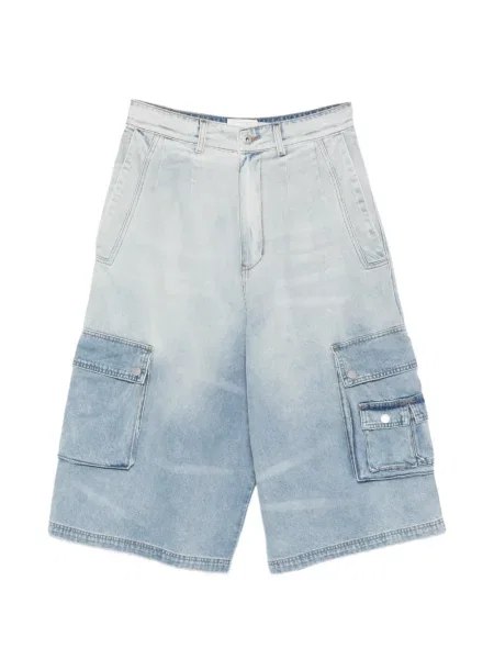 Pantaloni scurți cargo Feng Chen Wang albastru