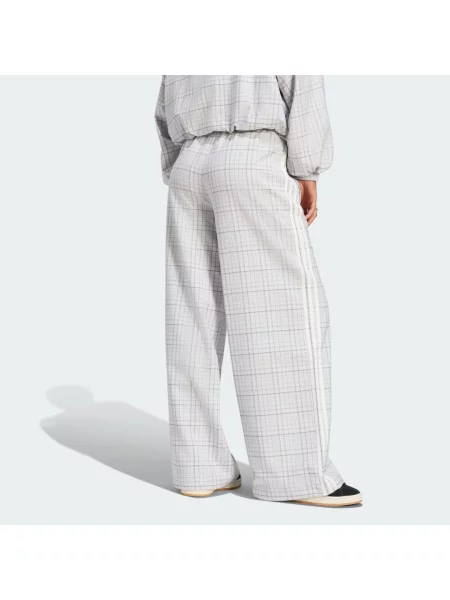 SPORTOVNÍ KALHOTY LOOSE CHECK šedé