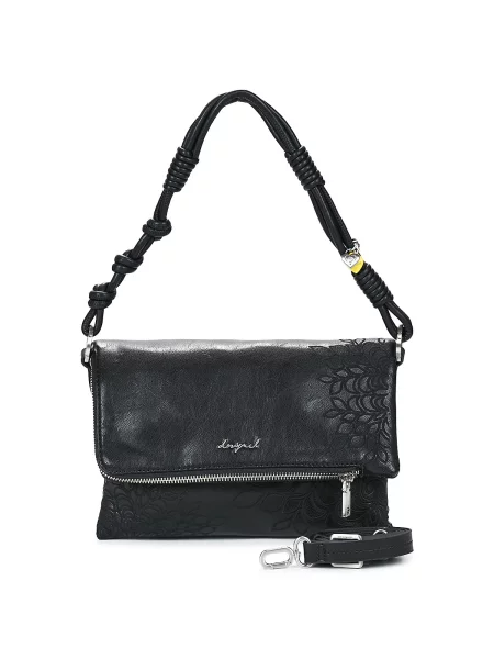 Crossbody torbica Desigual črna