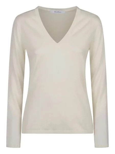Top Max Mara lung alb