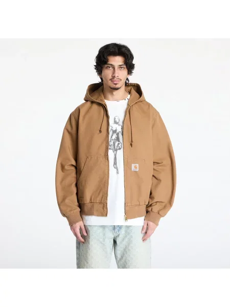 Μπουφάν Carhartt WIP OG Active Jacket UNISEX Hamilton Brown Rinsed S καφέ