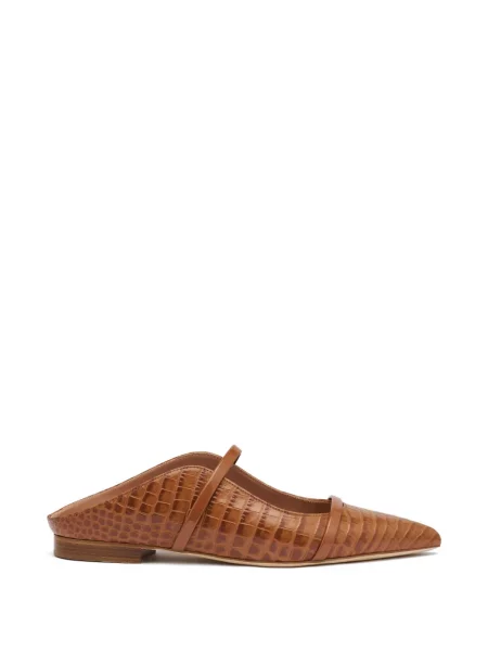Papuci tip mules Malone Souliers maro