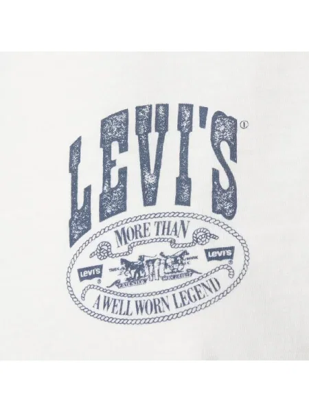 Тениска Levi's дамска бежово бяло