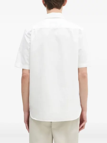 Риза Fred Perry бродирана бяло