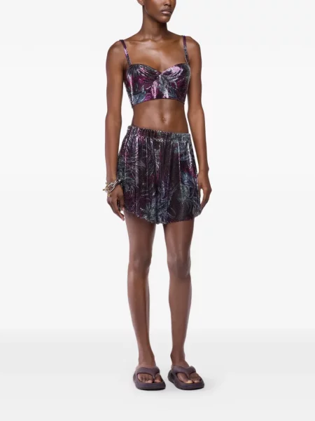 Cropp top Rabanne violet