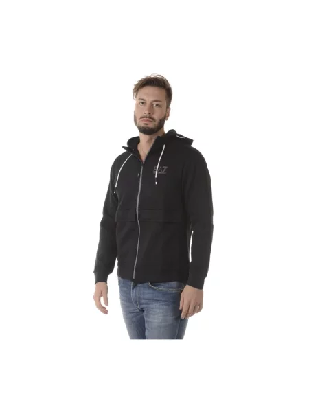 Bluza z kapturem Emporio Armani Ea7 z kapturem czarna