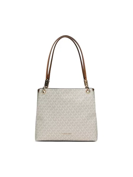 Rankinė MICHAEL Michael Kors Kensington Écru pilka