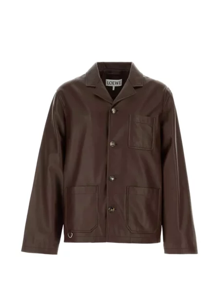 Geanta de piele Loewe maro