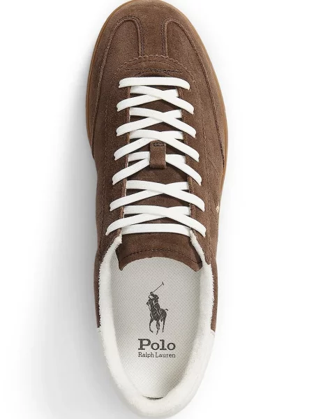 Замшевые кроссовки Polo Ralph Lauren