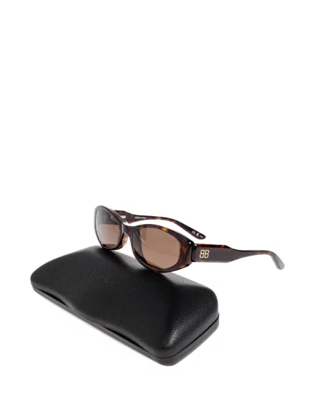 Sunčane naočale Balenciaga Eyewear s autogramom smeđa