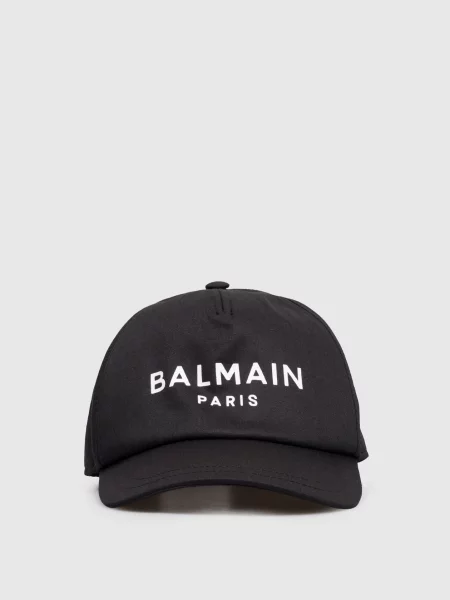 Детская кепка Balmain черная
