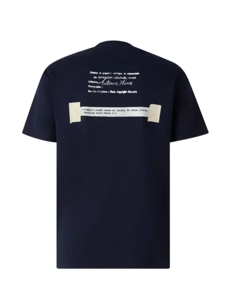 Tricou Givenchy cu imagine albastru