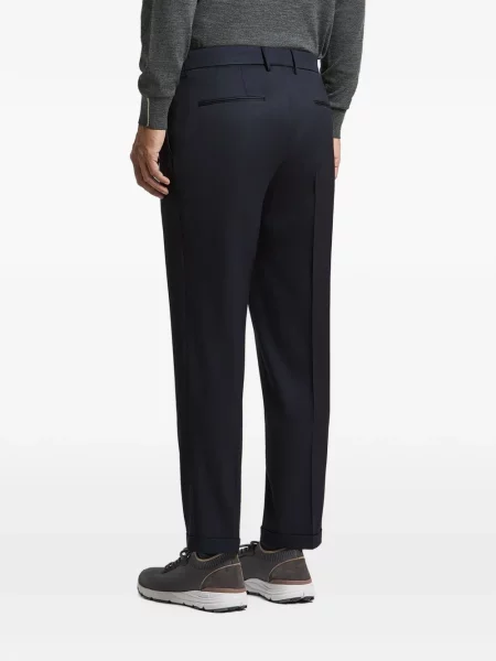 Pantaloni Peserico albastru