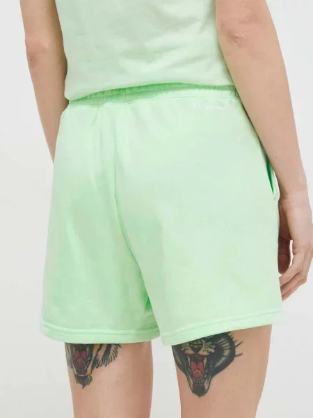 Kraťasy Columbia s potiskem high waist zelená