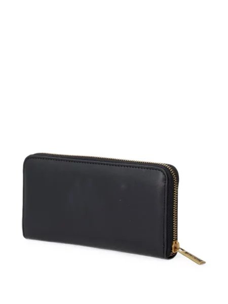 Portofel Just Cavalli cu model piele de șarpe negru