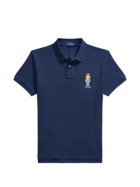 Ριγέ δερμάτινος κάλτσες Polo Ralph Lauren με κορδόνι μαύρο