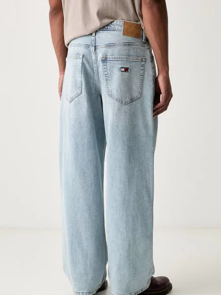 Tommy Jeans jeansy relaxed fit niebieskie
