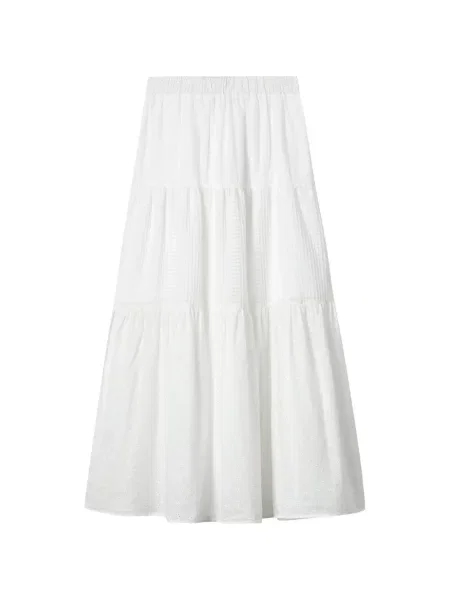 Warstwowa maxi spódnica maxi Tout A Coup biała