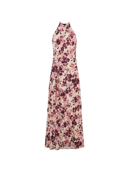Rochie maxi Simkhai cu model floral cu imagine drapată