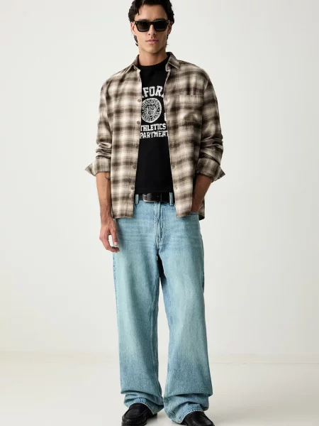Guess Jeans tričko pánske čierna