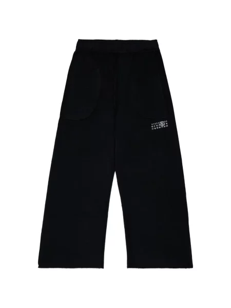 Spodnie dziecięce Mm6 Maison Margiela czarne