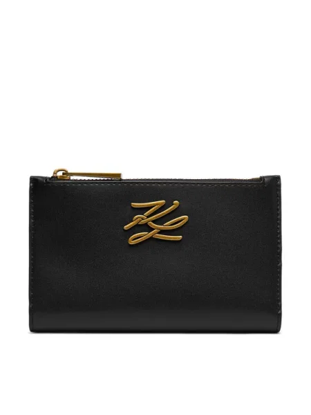 KARL LAGERFELD Портфейл черен