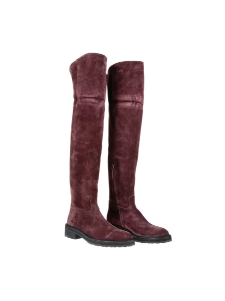 Kozaki Eleventy zamszowe brązowe