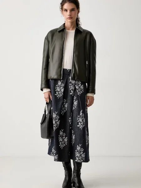 Weekend Max Mara fustă din denim WKDSTRUZZO