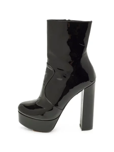 Cizme scurte Andrea Wazen din piele negru