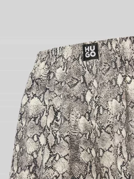 HUGO Szorty piżamowe Nika_Shorts Kolorowy beżowe