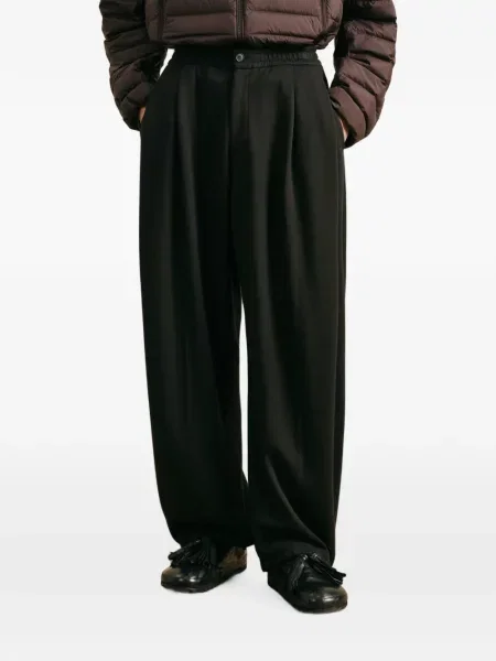 Pantaloni Croquis tricotate negru