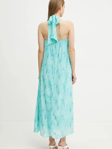 Obleka Fracomina turkizna
