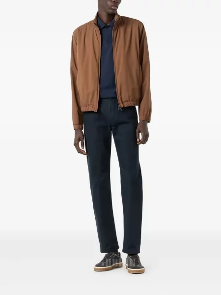 Pantaloni Loro Piana cu 5 buzunare albastru