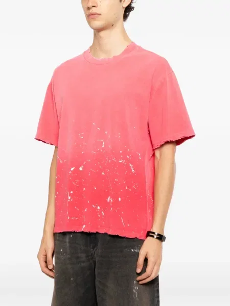 Tricou Pale Cloud cu imagine roșu